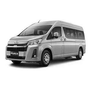 rental mobil jakarta hiace premio berdi rental